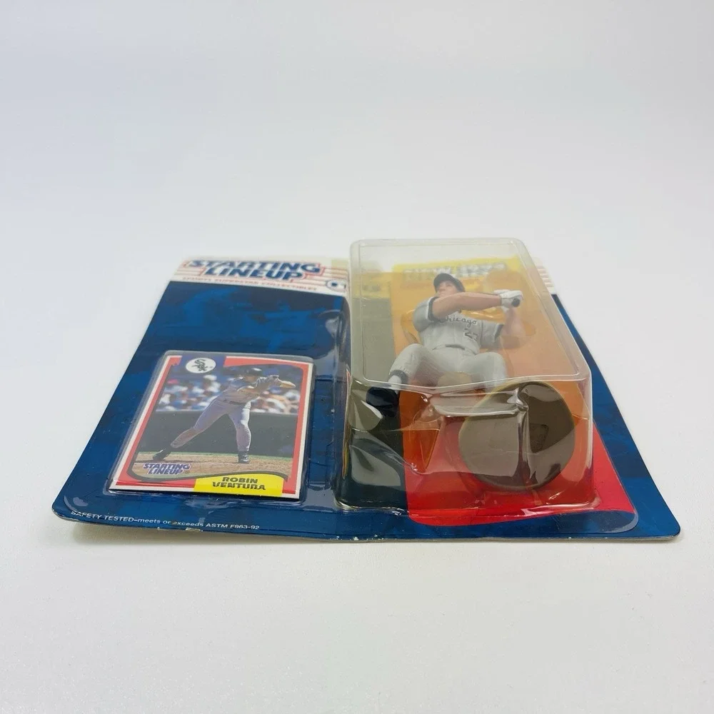 1994 Kenner Starting Lineup ROBIN VENTURA Chicago White Sox MLB Figure Card